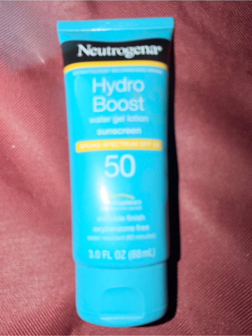 Neutrogena Hydro Boost Water Gel Lotion SPF 50 - Turquoise Blue